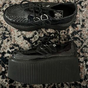 Women’s 7 MEGA monster platform TUK creepers psychobilly goth witchy